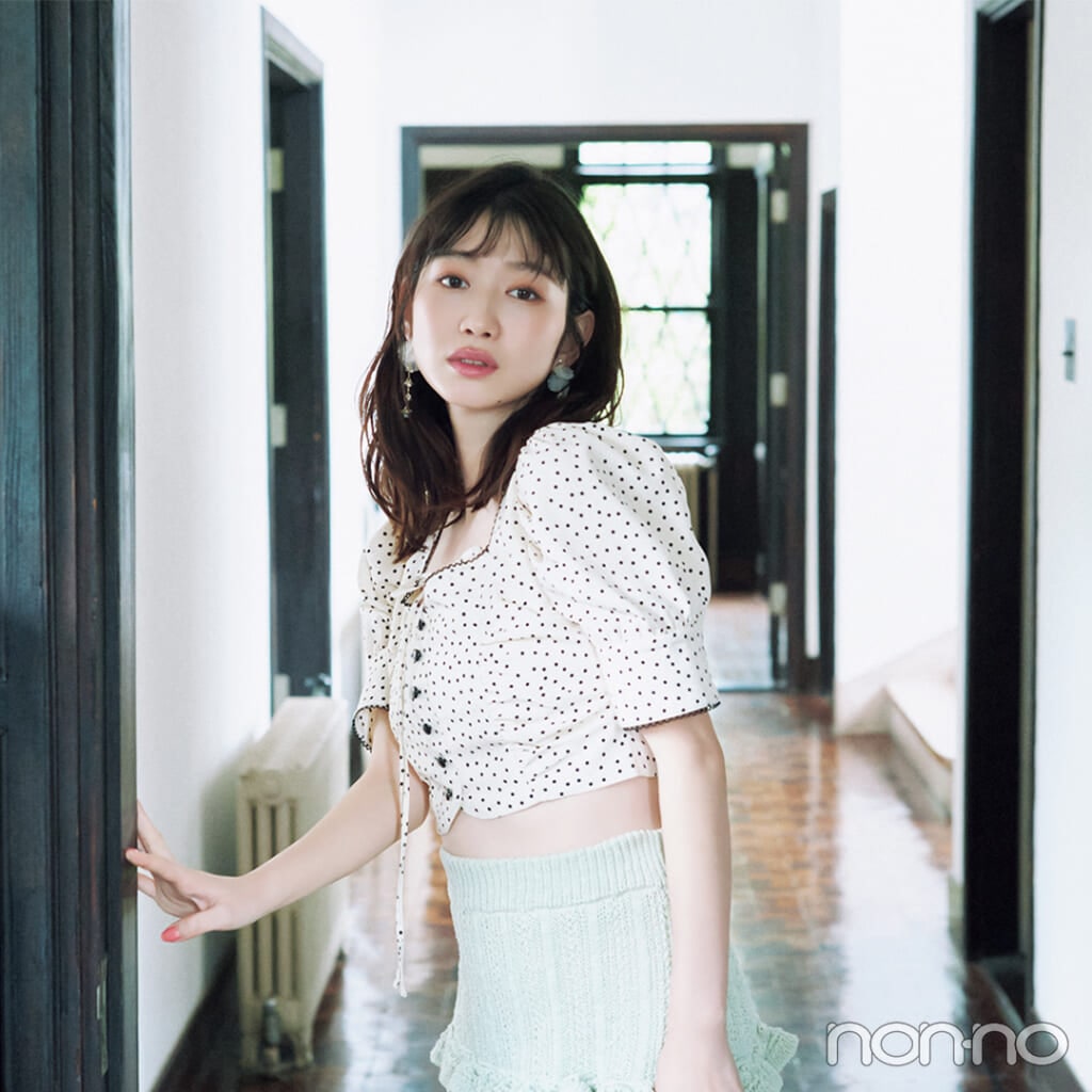 【non-no web】岡本夏美が着こなす大学生の毎日コーデ_アイキャッチ画像