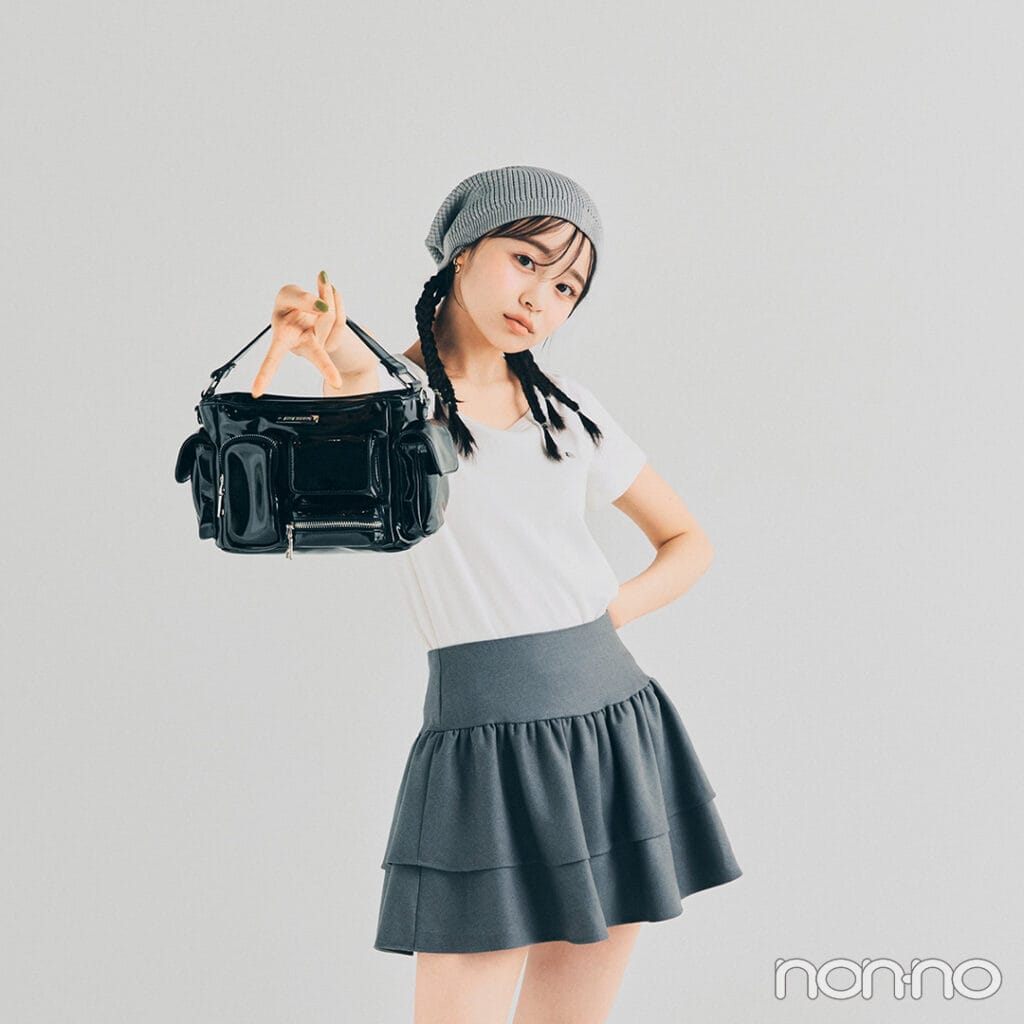 【non-no web】林芽亜里が着こなす大学生の毎日コーデ_アイキャッチ画像