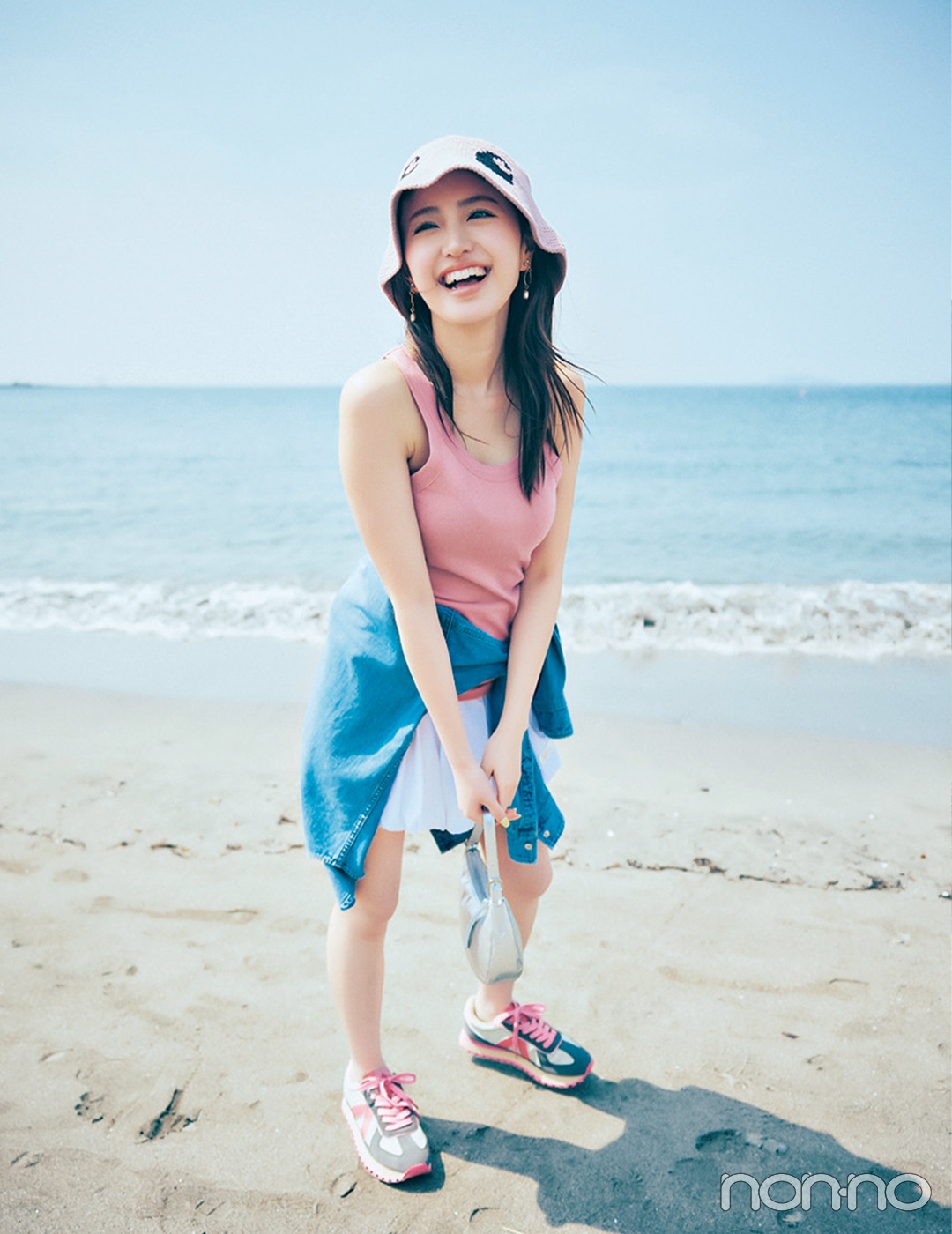 【non-no web】香音が着こなす大学生の毎日コーデ