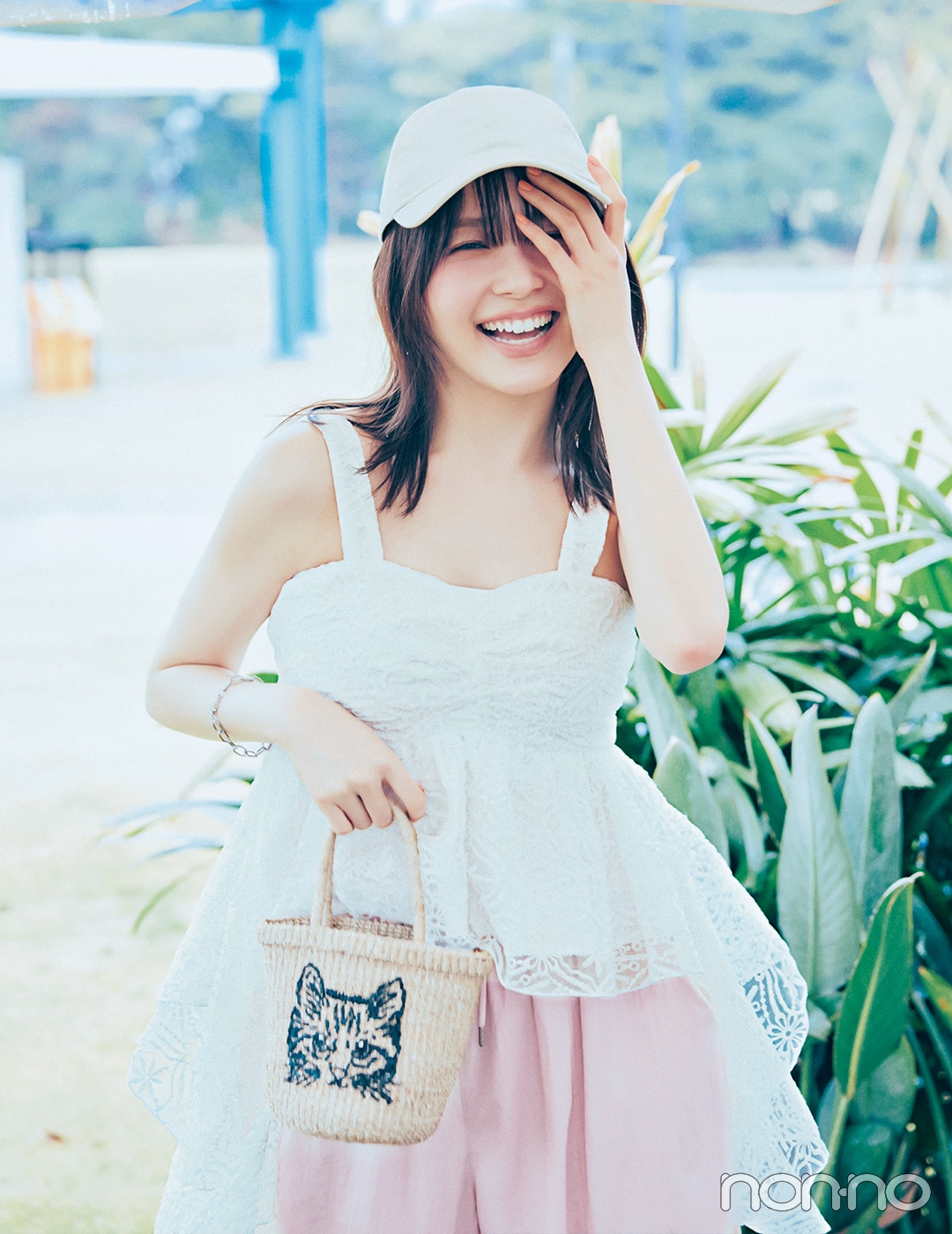 【non-no web】久間田琳加が着こなす大学生の毎日コーデ