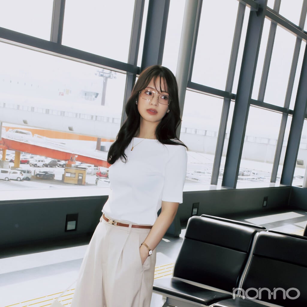 【non-no web】横田真悠が着こなす大学生の毎日コーデ_アイキャッチ画像