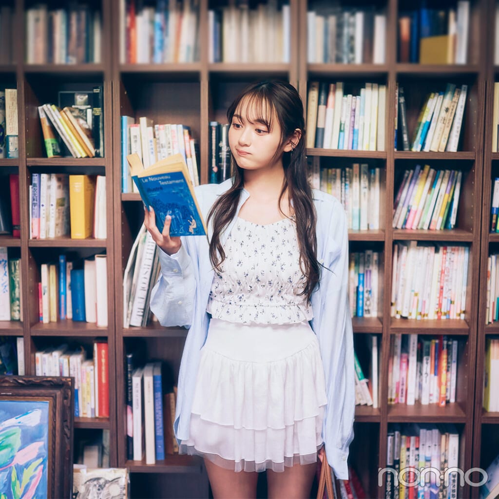 【non-no web】加藤栞が着こなす大学生の毎日コーデ_アイキャッチ画像