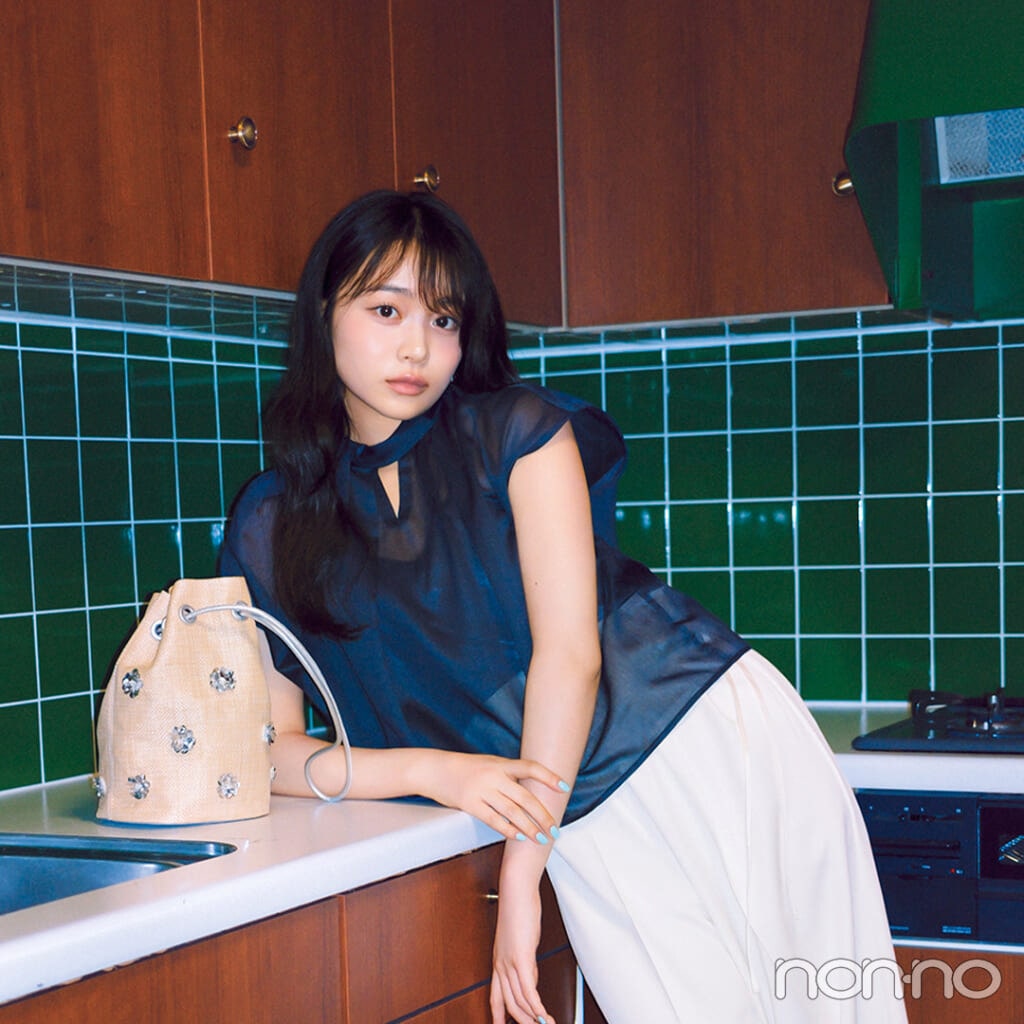 【non-no web】林芽亜里が着こなす大学生の毎日コーデ_アイキャッチ画像