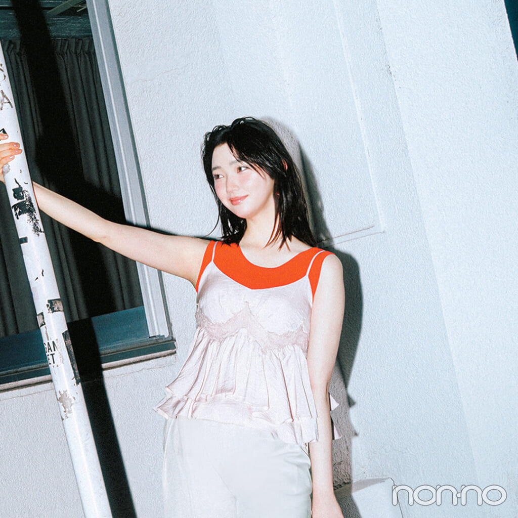 【non-no web】小宮山莉渚が着こなす大学生の毎日コーデ_アイキャッチ画像
