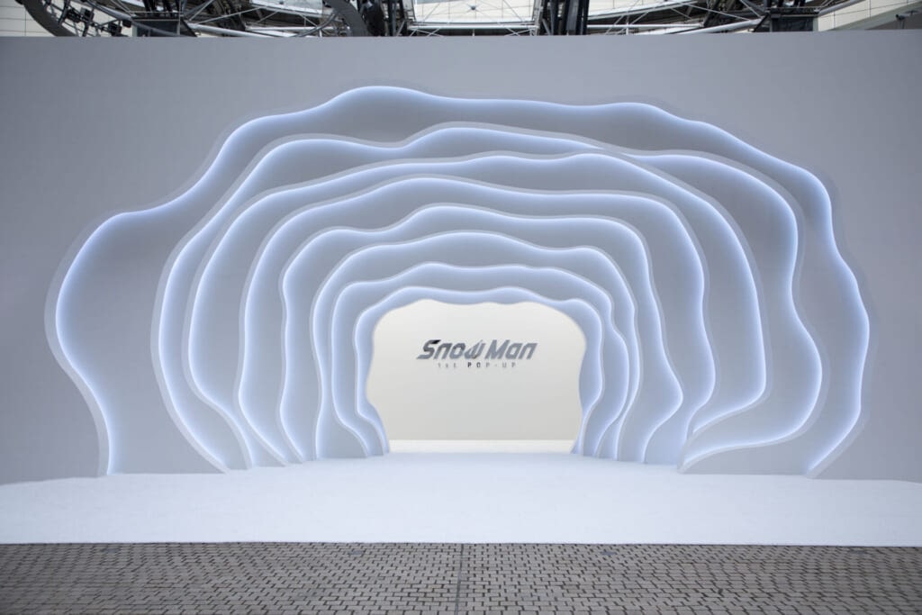 Snow ManのPOP-UP入り口