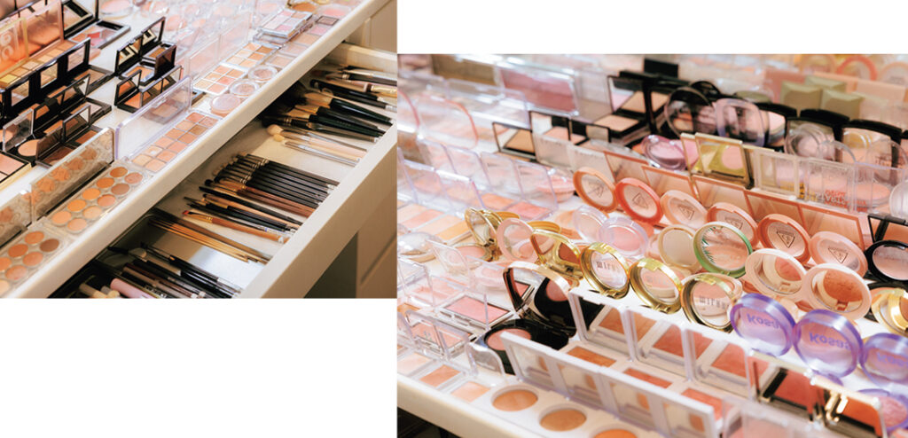 Kittsのメイクアイテム類