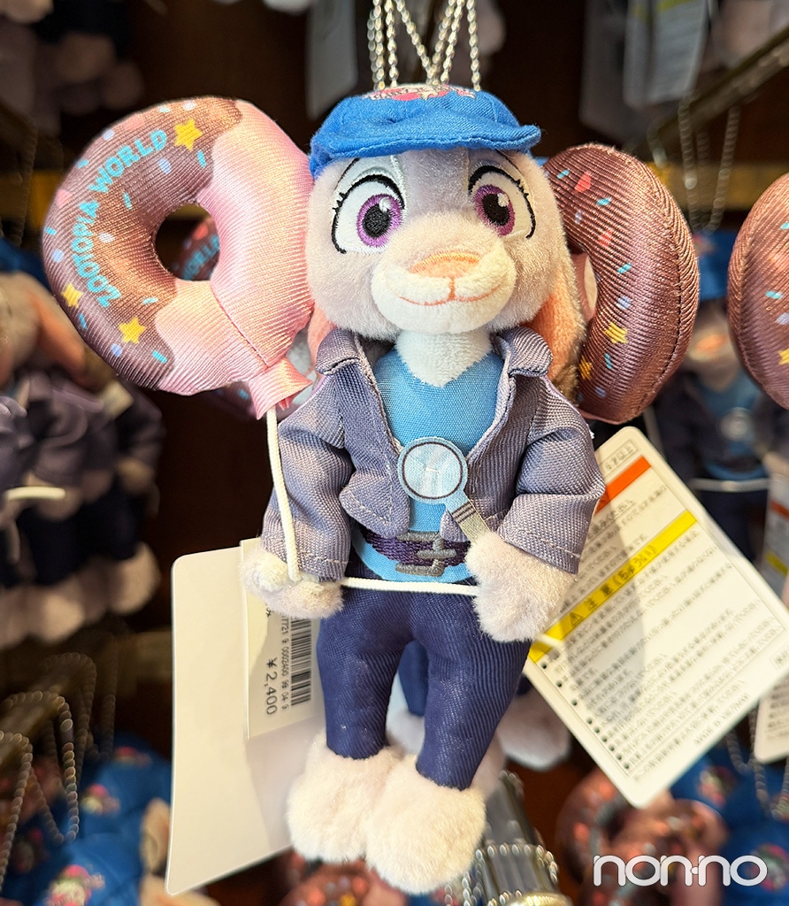 ぬいぐるみバッジ ジュディ/¥2400