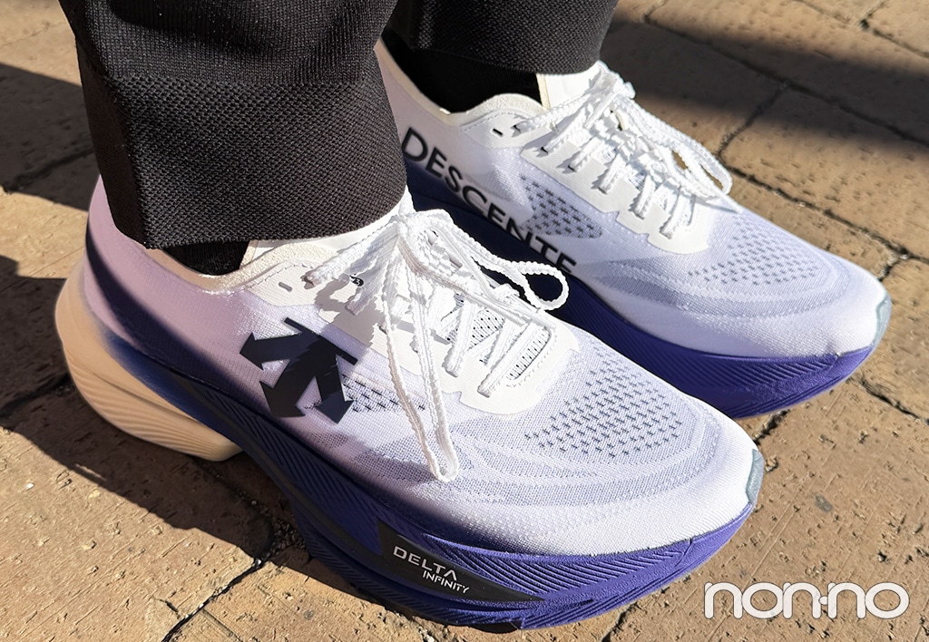 「DELTAPRO EXP V3」を実際に着用した様子