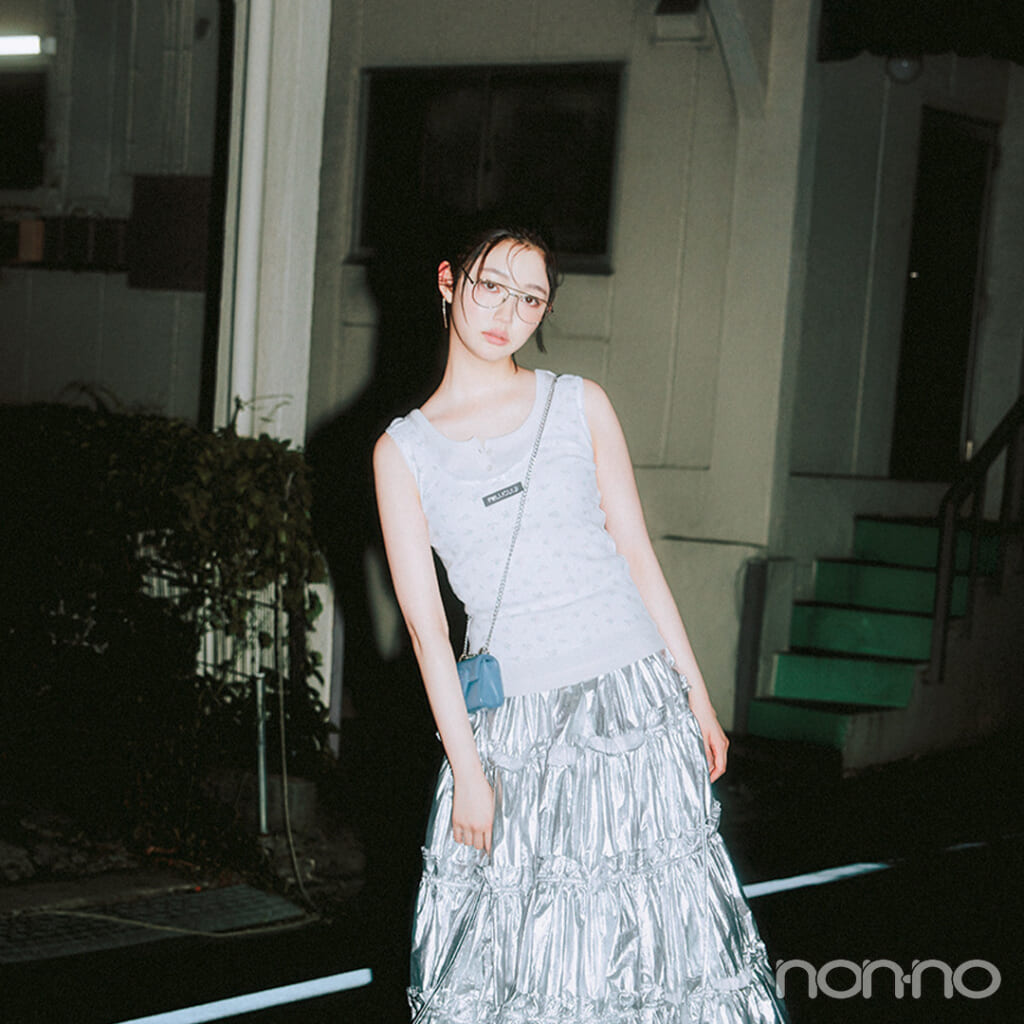 【non-no web】小宮山莉渚が着こなす大学生の毎日コーデ_アイキャッチ画像