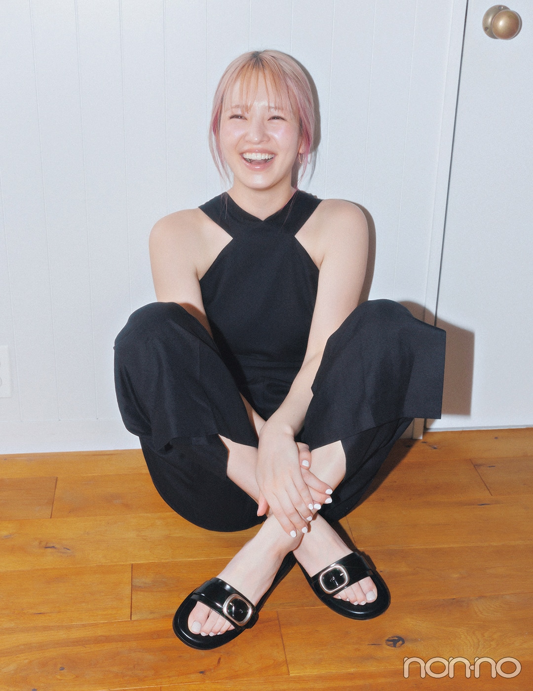 【non-no web】横田真悠が着こなす大学生の毎日コーデ