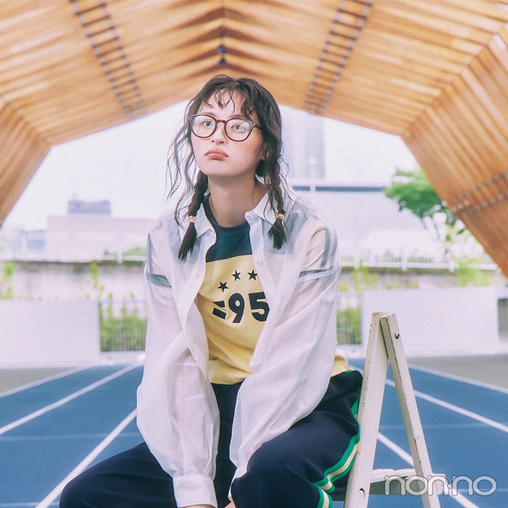 【non-no web】遠藤さくらが着こなす大学生の毎日コーデ_アイキャッチ動画