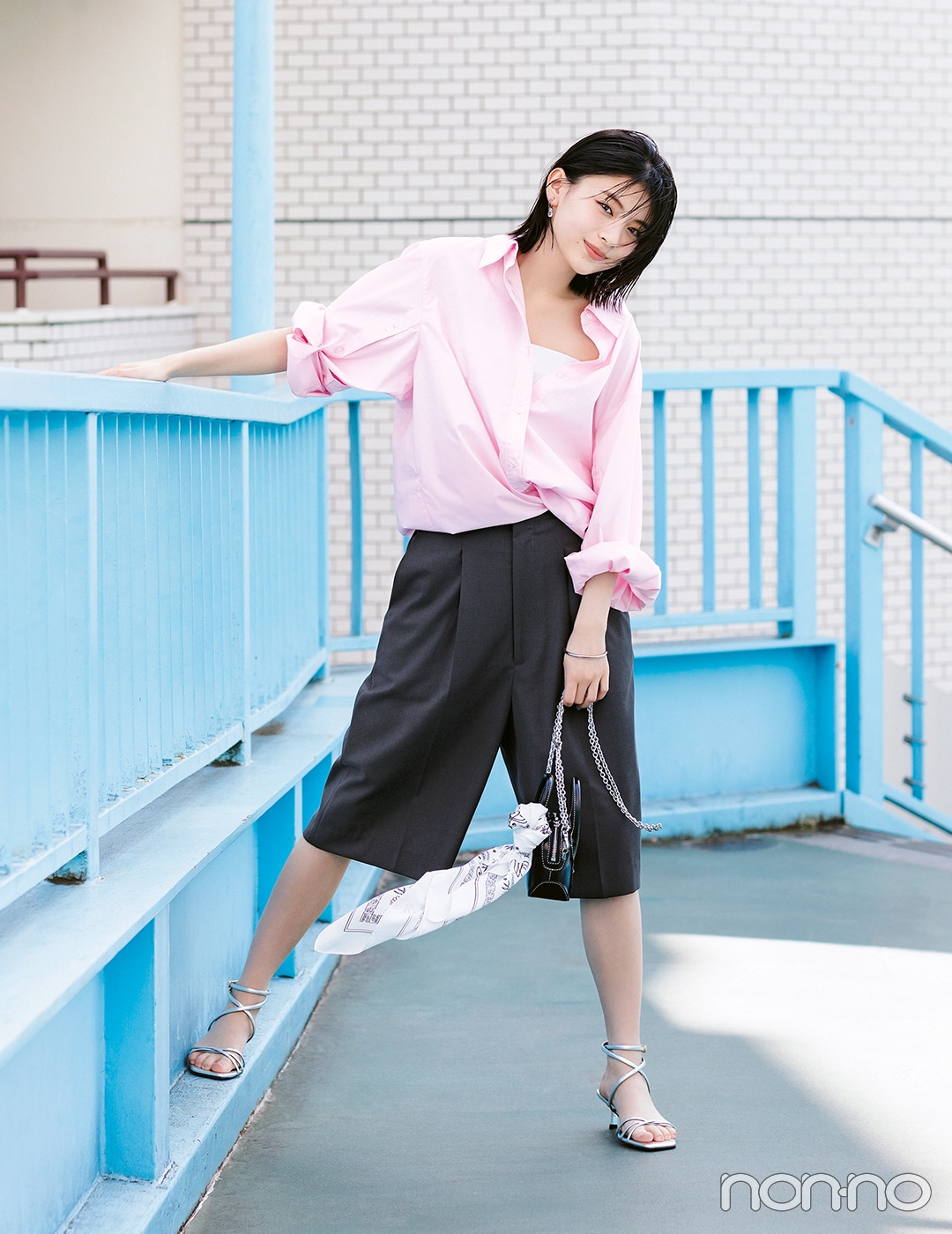 【non-no web】出口夏希が着こなす大学生の毎日コーデ