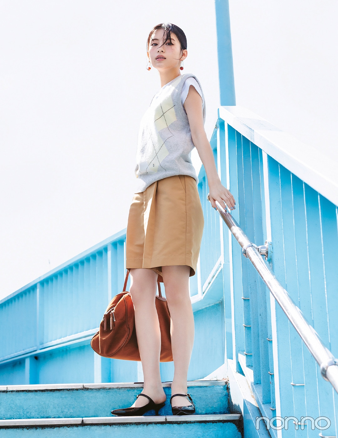 【non-no web】出口夏希が着こなす大学生の毎日コーデ