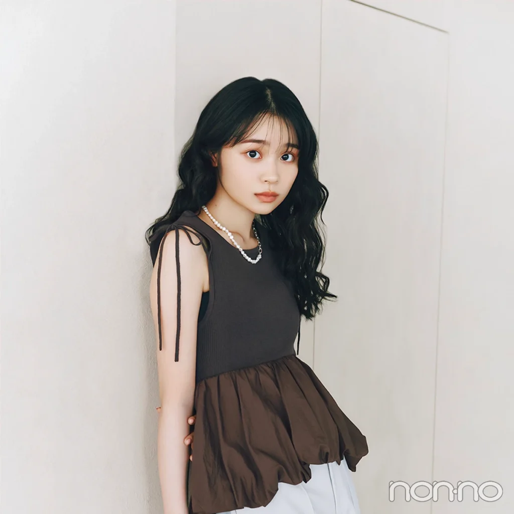 【non-no web】林芽亜里が着こなす大学生の毎日コーデ_アイキャッチ画像