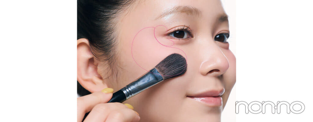 久間田琳加の桜咲くピンクメイクプロセスカット2-4