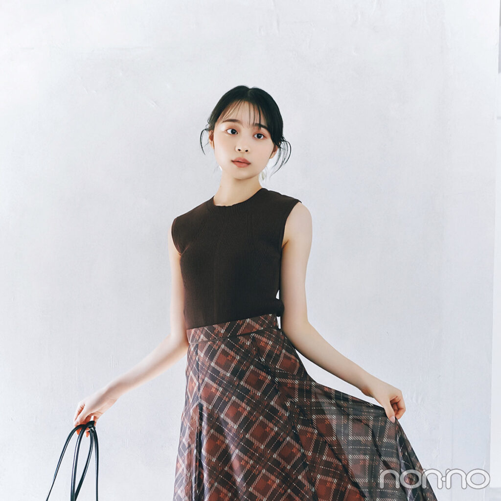 【non-no web】林芽亜里が着こなす大学生の毎日コーデ_アイキャッチ画像