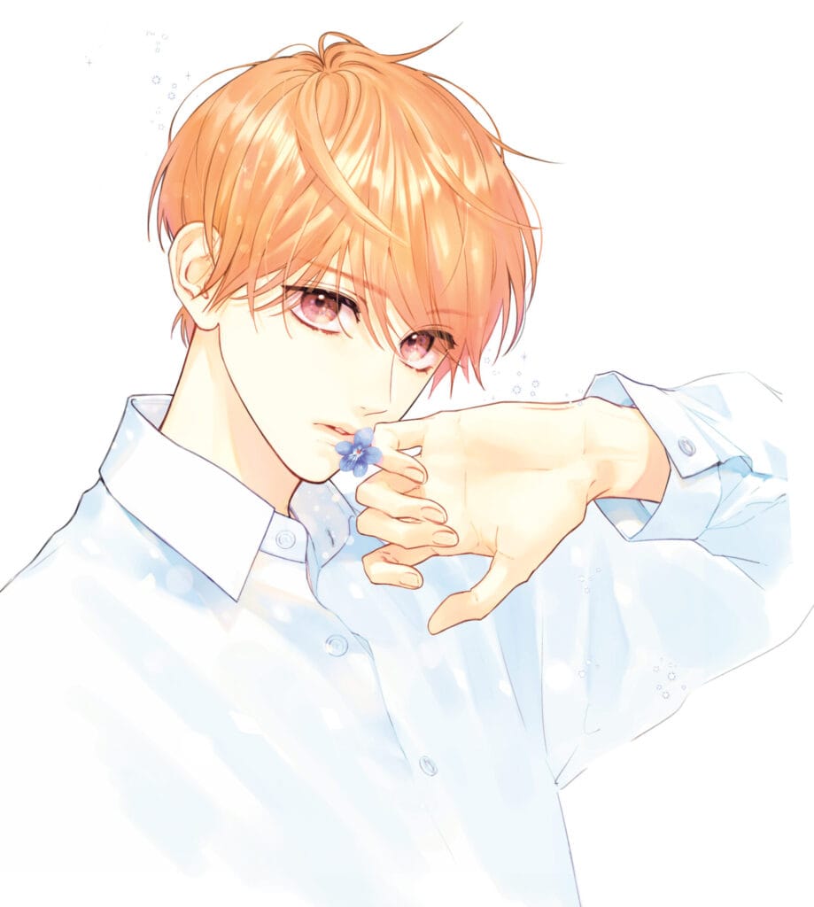 『ふたりで恋をする理由』の美園純のイラスト