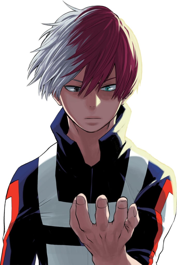 轟焦凍のイラスト