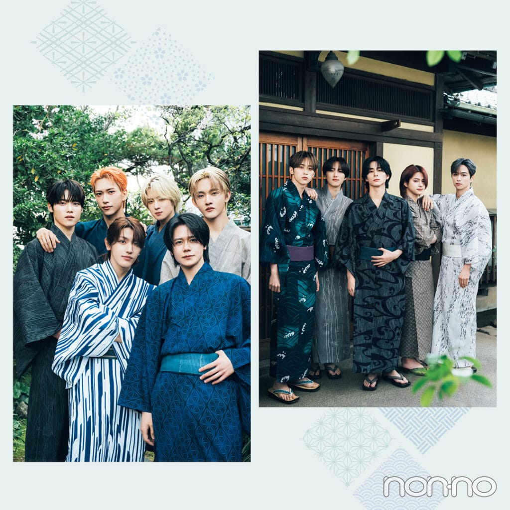 INI と浴衣で夕涼み