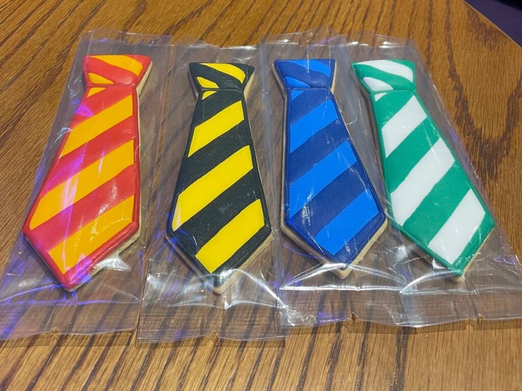 ハウスタイ アイシングクッキー グリフィンドール/ハッフルパフ/レイブンクロー/スリザリン