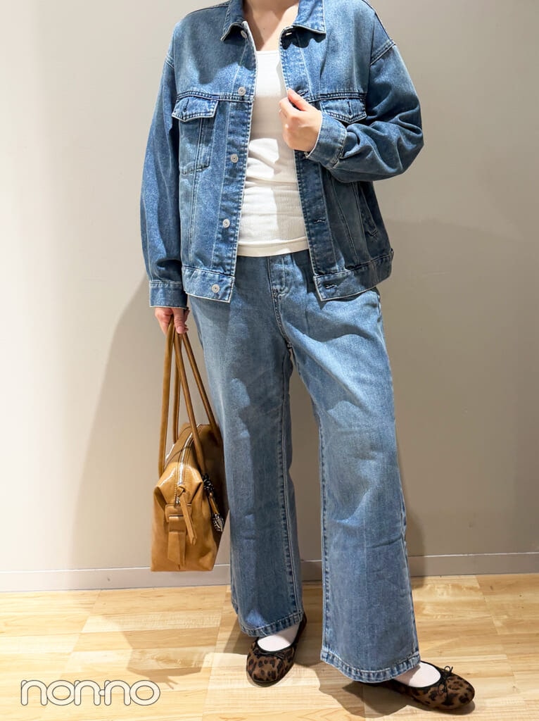 グローバルワークのデニムジャケット