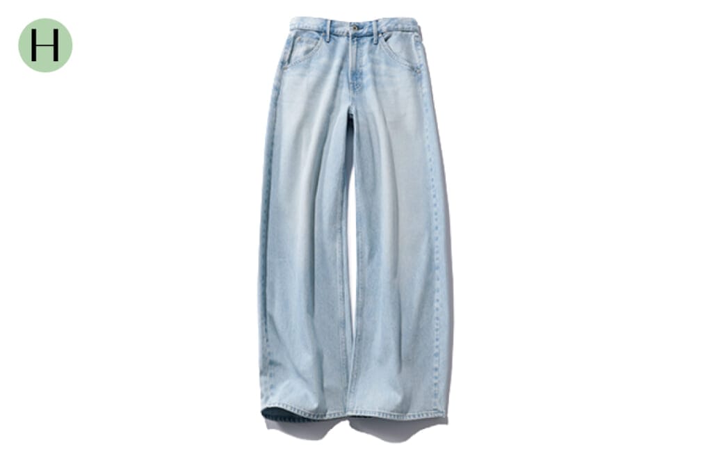 パンツ￥4990／UNIQLO