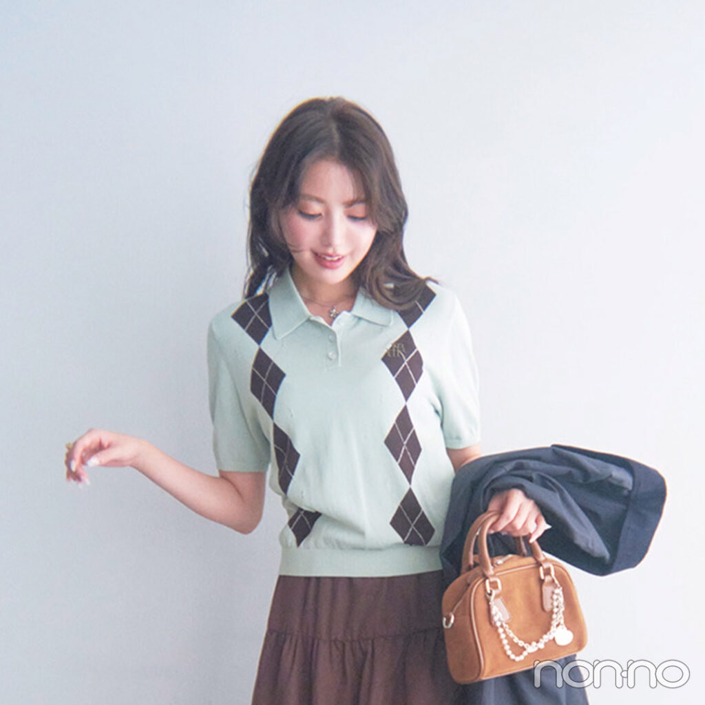 【non-no web】香音が着こなす大学生の毎日コーデ_アイキャッチ画像