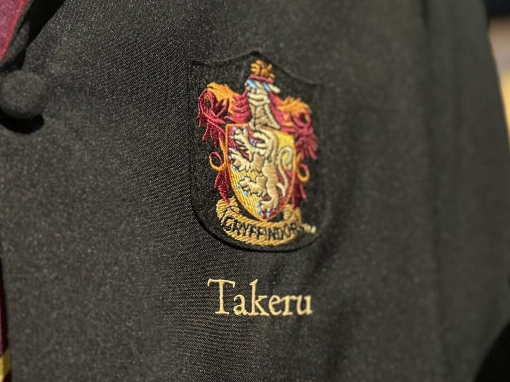 スタジオツアー東京「ローブ カスタマイズ（名入れ込み）」名前アップ