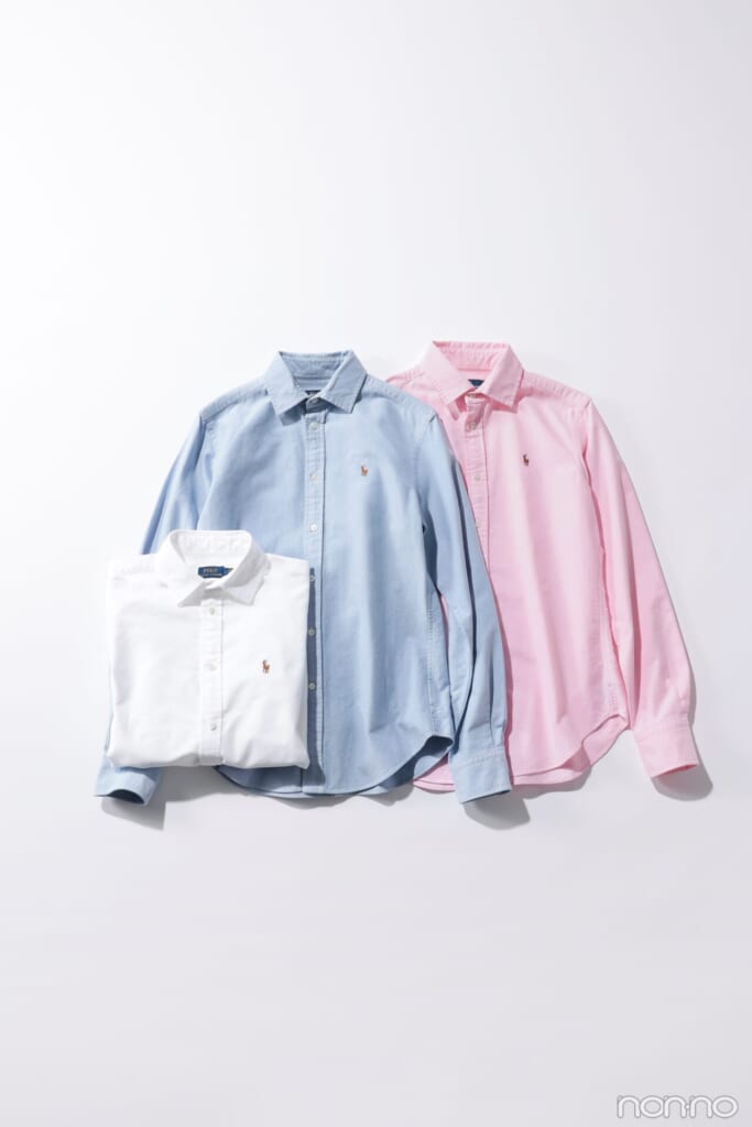 ポロラフルローレンのオックスフォードシャツ