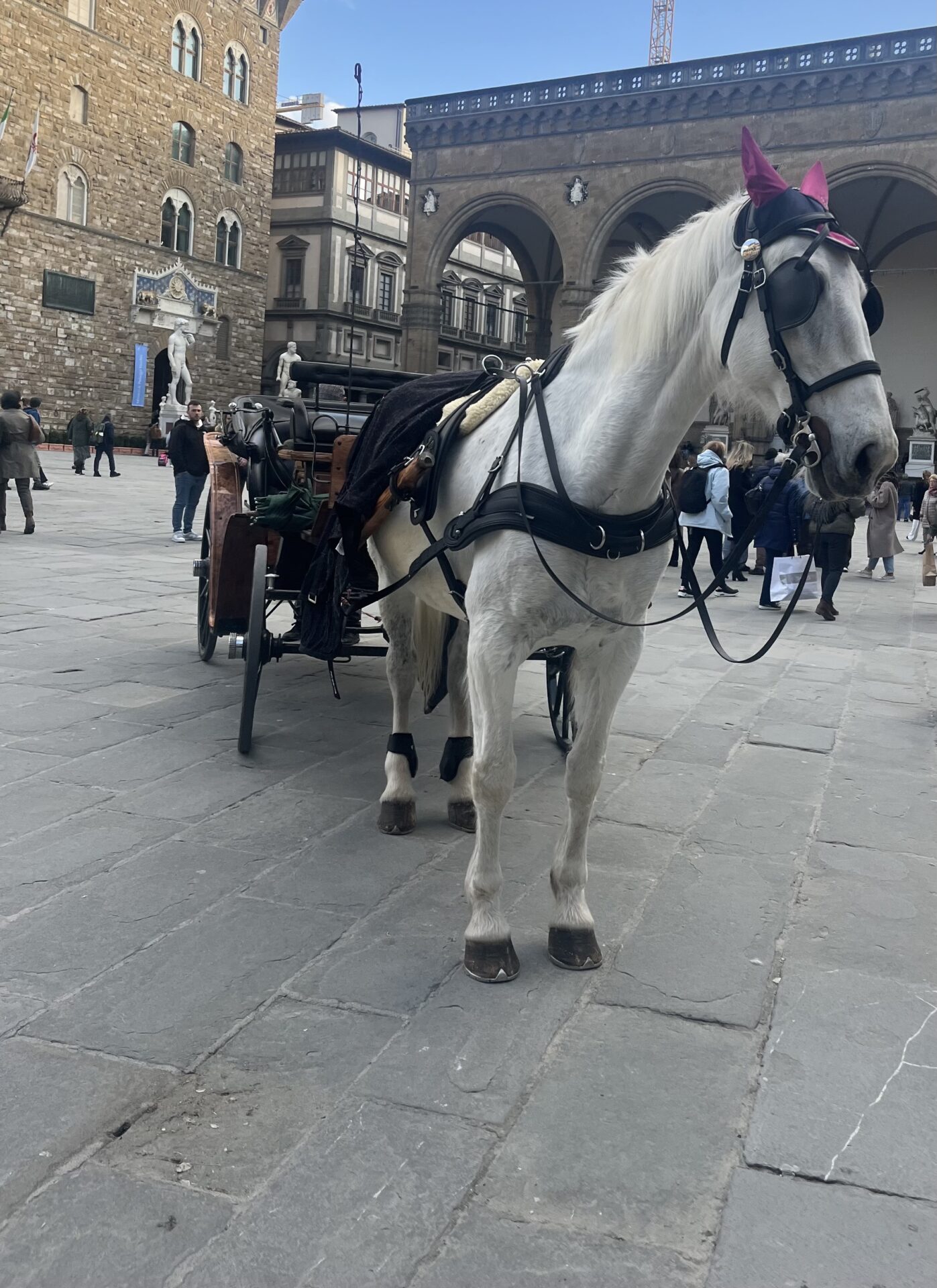 ウフィツィ美術館前 広場