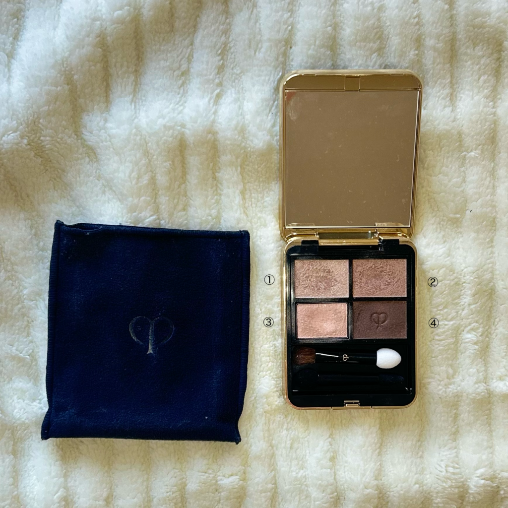 クレ・ド・ポー・ボーテ4色アイシャドウパレット