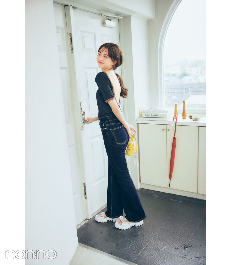 ヘルシーに肌見せしたい派_佐藤和奏の夏休み着回し10DAYS-DAY4