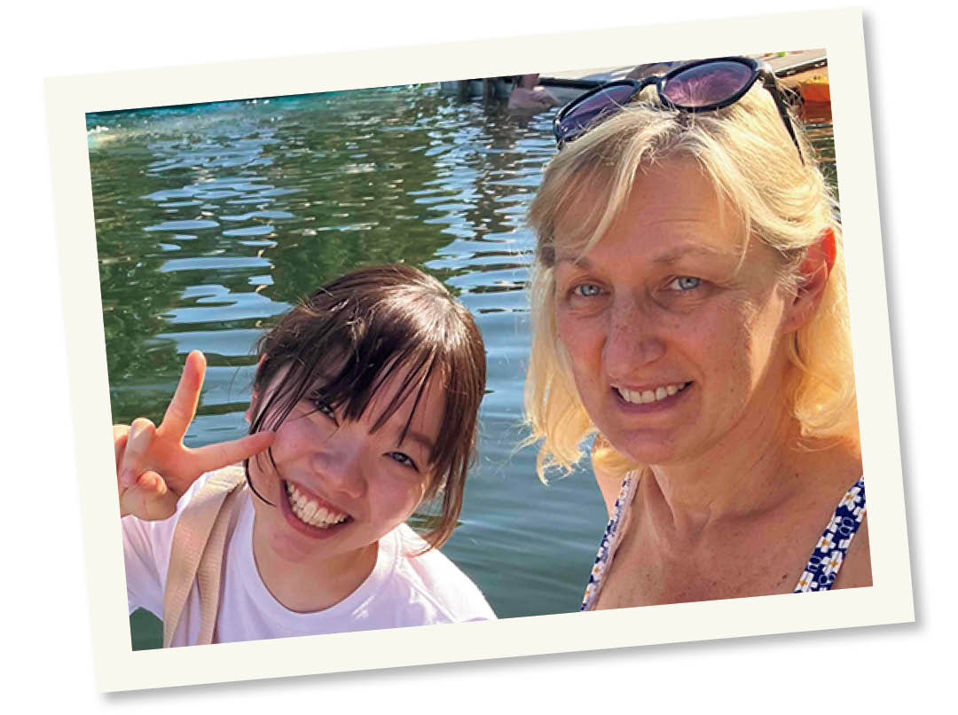 みんなの海外体験レポ 「心優しいホストマザーと。毎日作ってくれた料理もおいしかった♡」