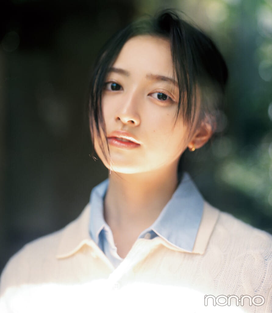 井上和の令嬢みコーデモデルカット2-2