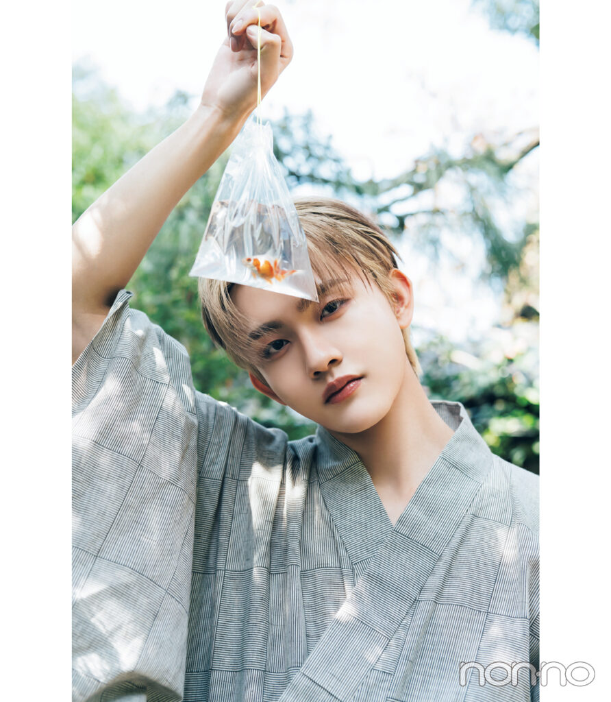 INIの田島将吾さんの浴衣カット