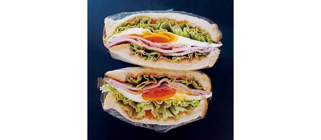 萌え断を意識したカフェ風サンドにハマり中（栄養士のたまごさん・大学1年）