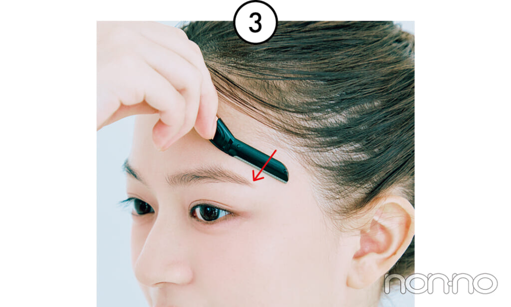 佐藤和奏の美容のきほんフェイスシェービングプロセスカット8