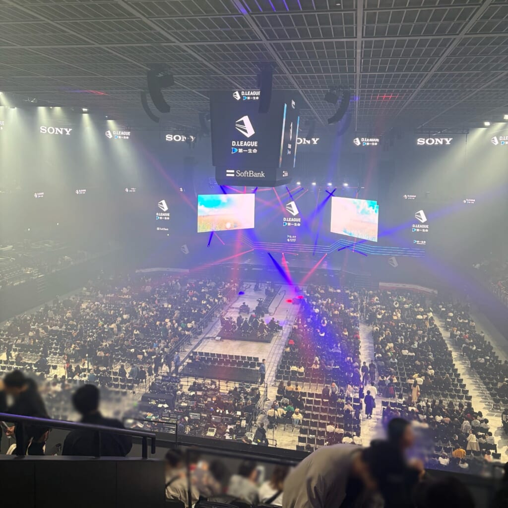 TOYOTAアリーナ東京の会場内の様子