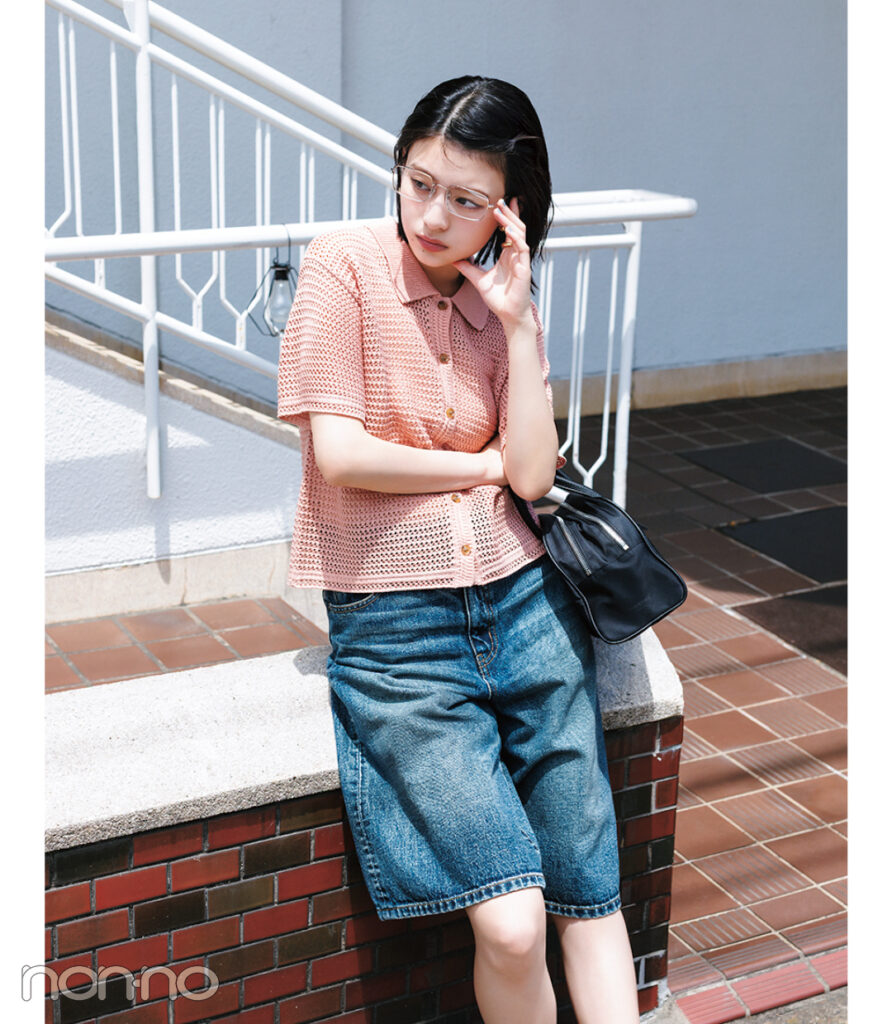 出口夏希のひざ丈パンツコーデ ジョーツ3