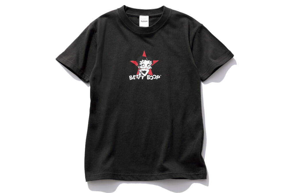 キャラコラボTシャツRay BEAMS × Betty BoopのTシャツ
