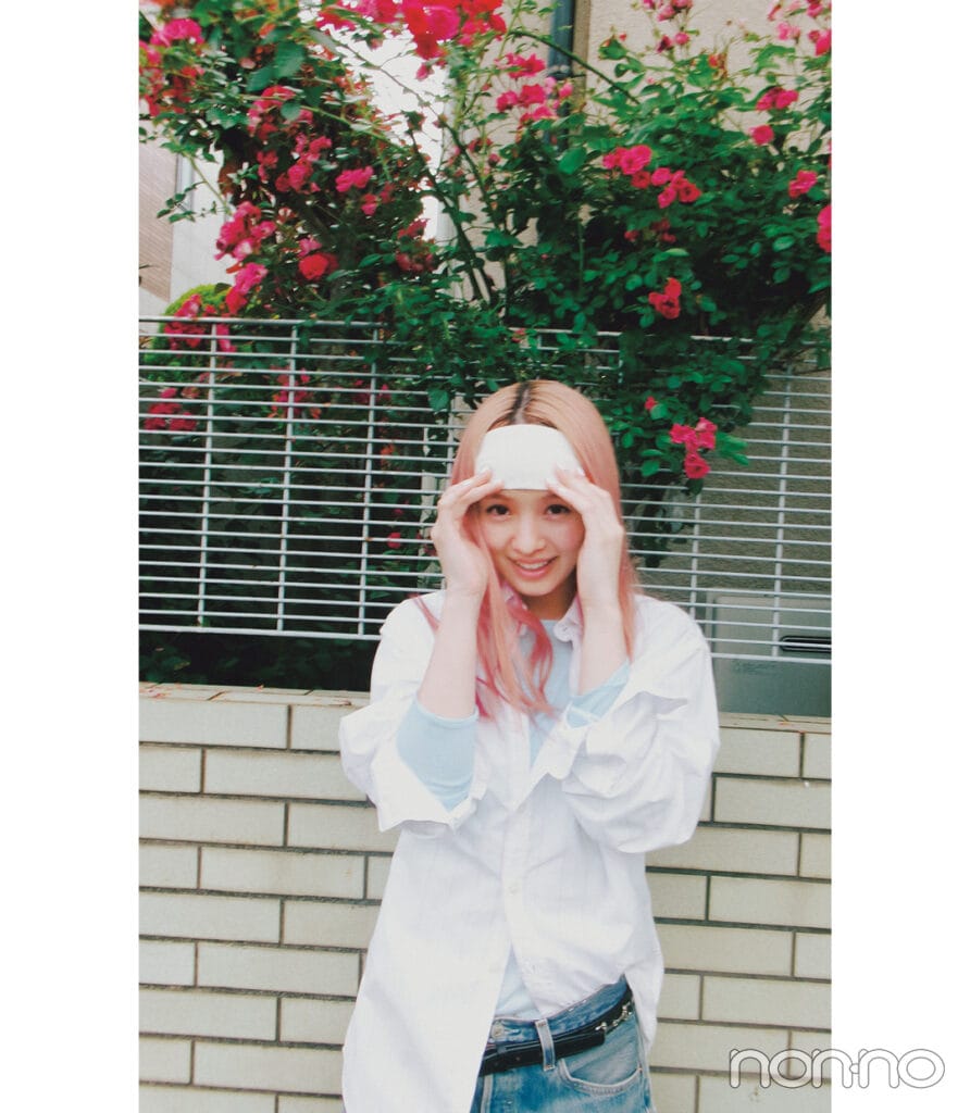 横田真悠のラクチン服モデルカット9-1