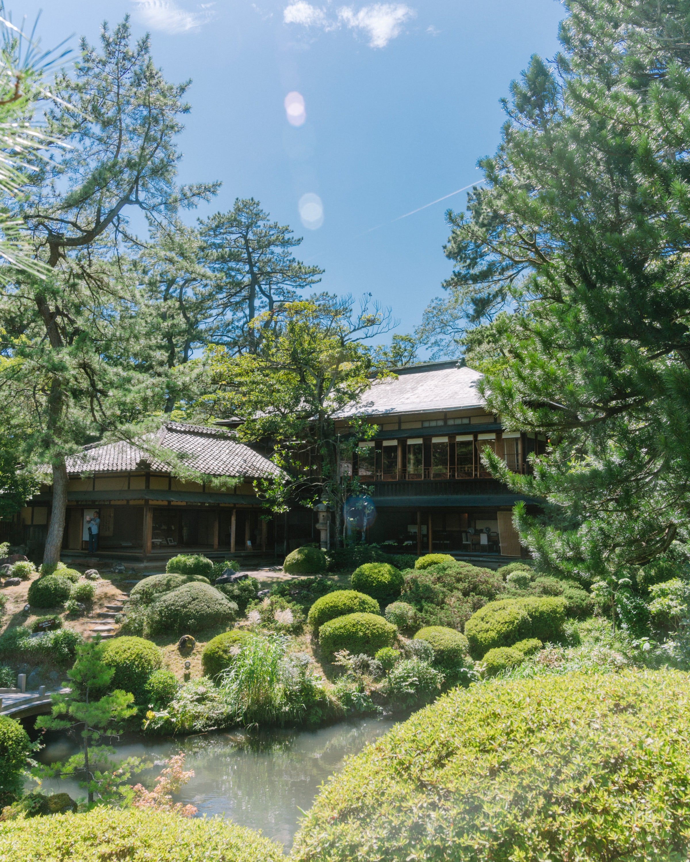 山形県酒田市・本間美術館の外観