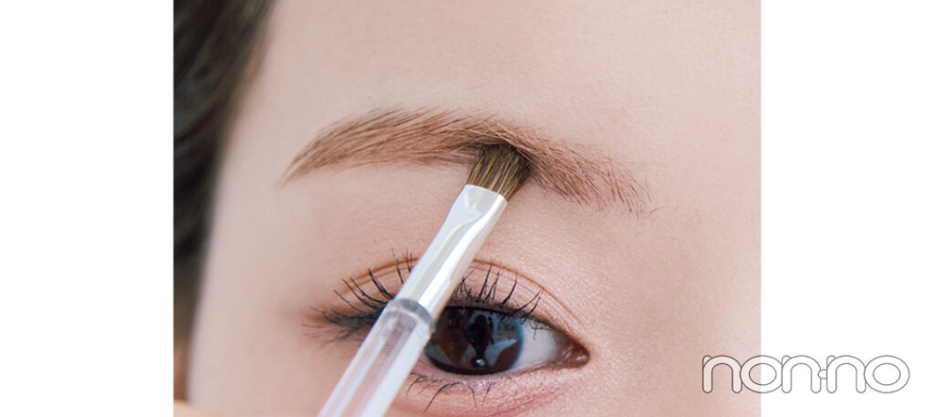 村上なずなのうぶな毛流れ眉orふわふわスフレ眉にころもがえプロセスカット2-10