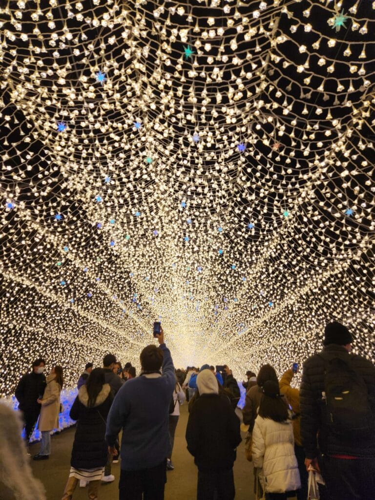 なばなの里 光のトンネル 死ぬまでに行きたい!世界の絶景