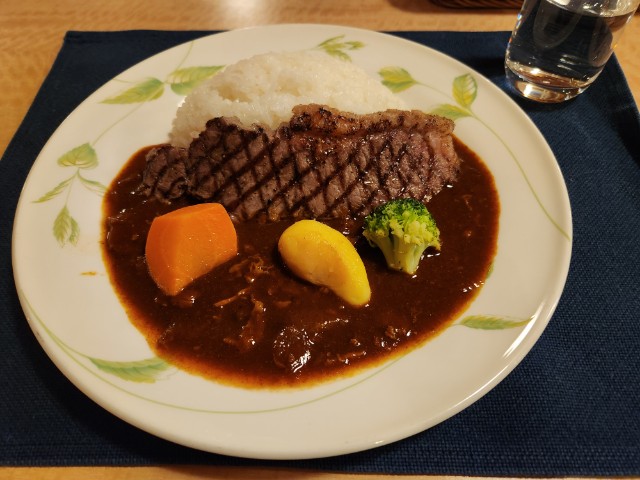 ステーキハヤシライス マルセイユ ディナー なばなの里