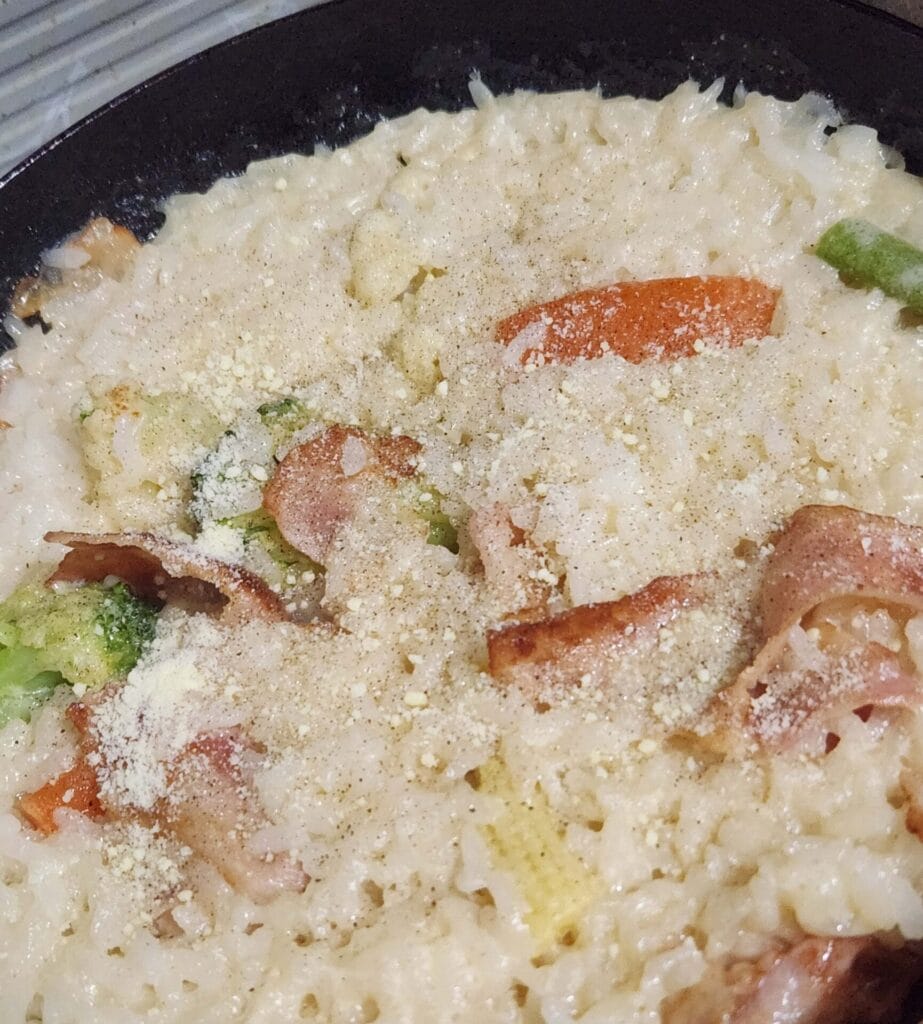 クリームリゾット お昼ご飯