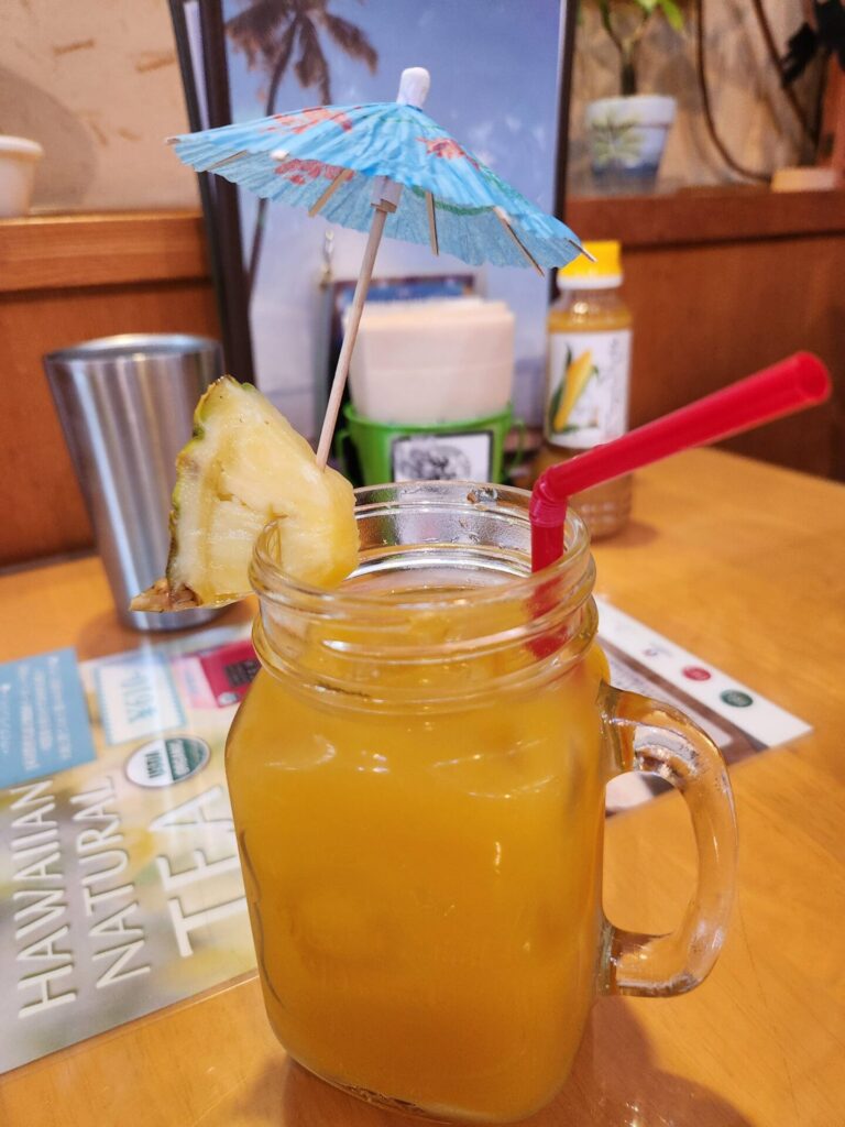 マンゴーパインジュース ケニーズハウスカフェ 伊豆高原