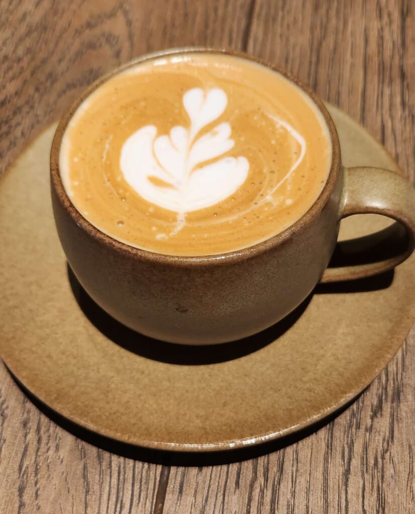 バーミキュラレストラン カフェラテ hot