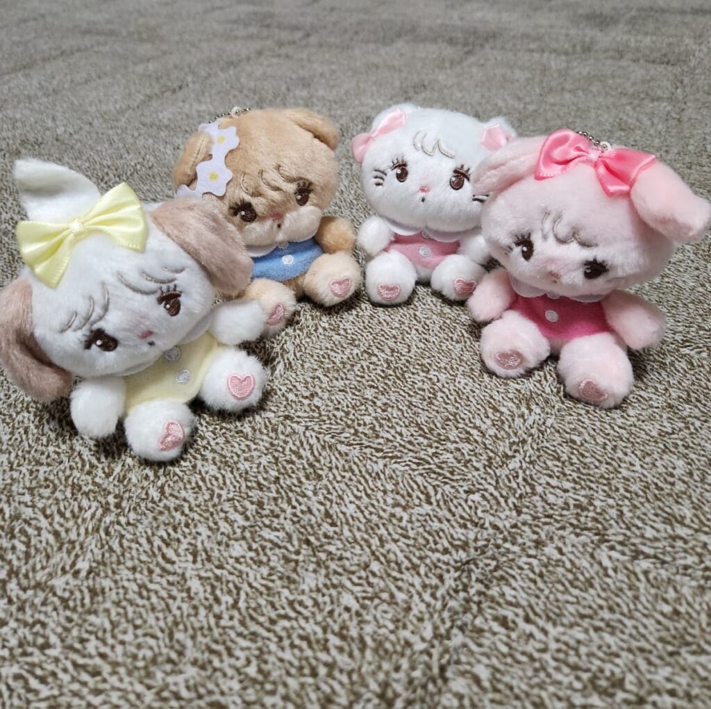 mikko カプセルトイ ぬいぐるみ 全種類の写真