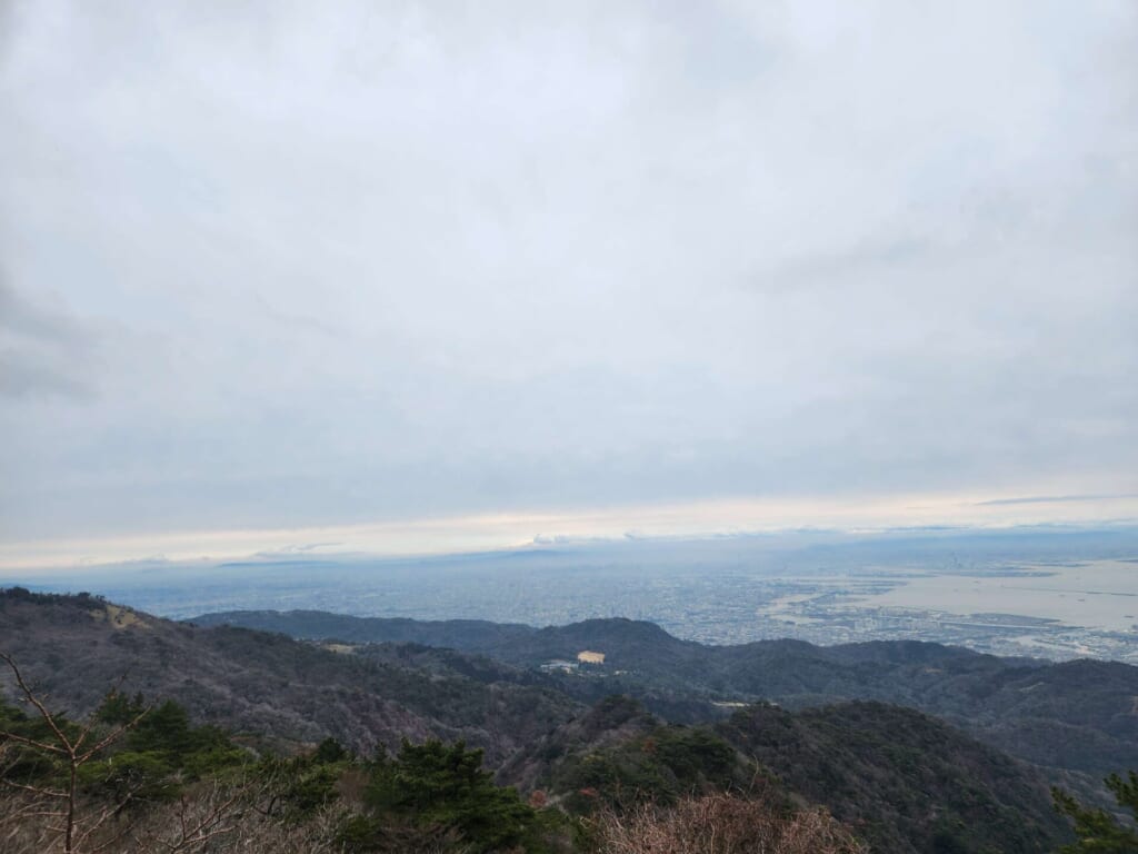 六甲山 六甲ガーデンテラスからの景色